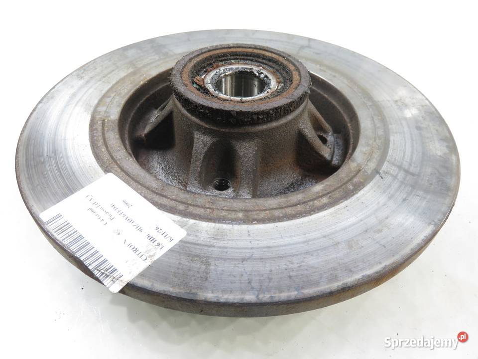 TARCZE HAMULCOWE TYŁ CITROEN C4 Grand Picasso I