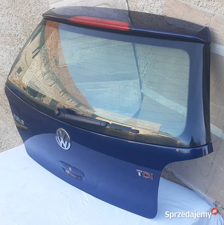 KLAPA TYŁ TYLNA BAGAŻNIKA VW POLO 9N LIFT osobowe dolnośląskie Mielęcin sprzedam