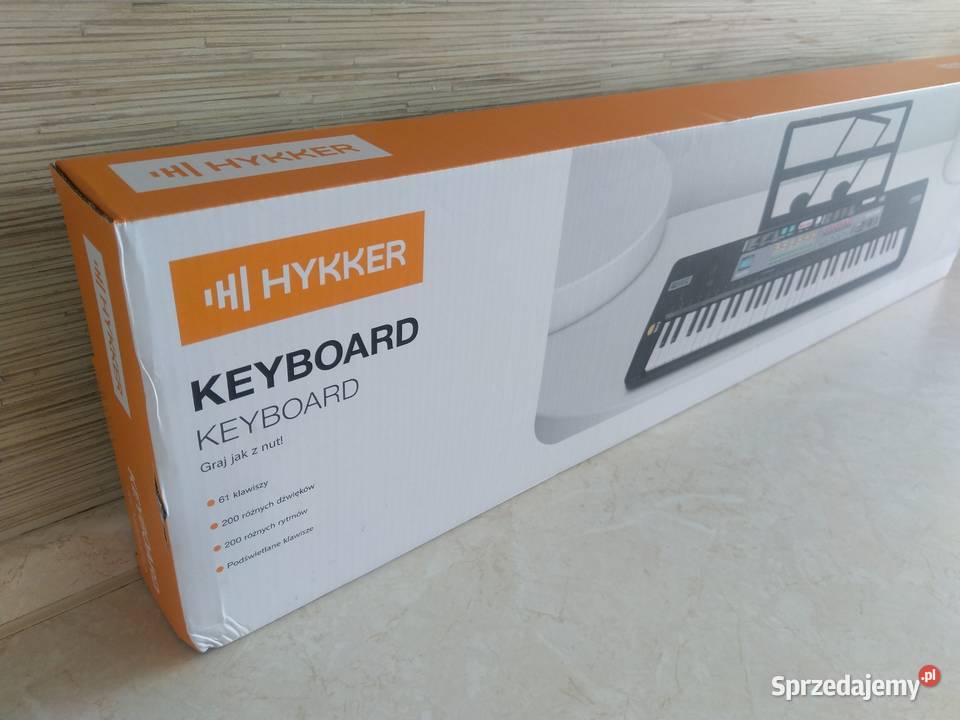 NAJTANIEJ Keyboard Klawiszowy 61el Syntezator Zabrze sprzedam