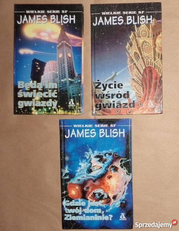 James Blish 3 wielki serie sf książka sf Antykwariat Rzeszów sprzedam
