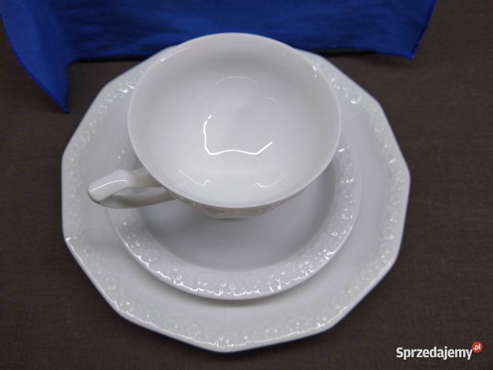 Filiżanka do kawy Rosenthal Biała Maria Classic wielkopolskie Kalisz