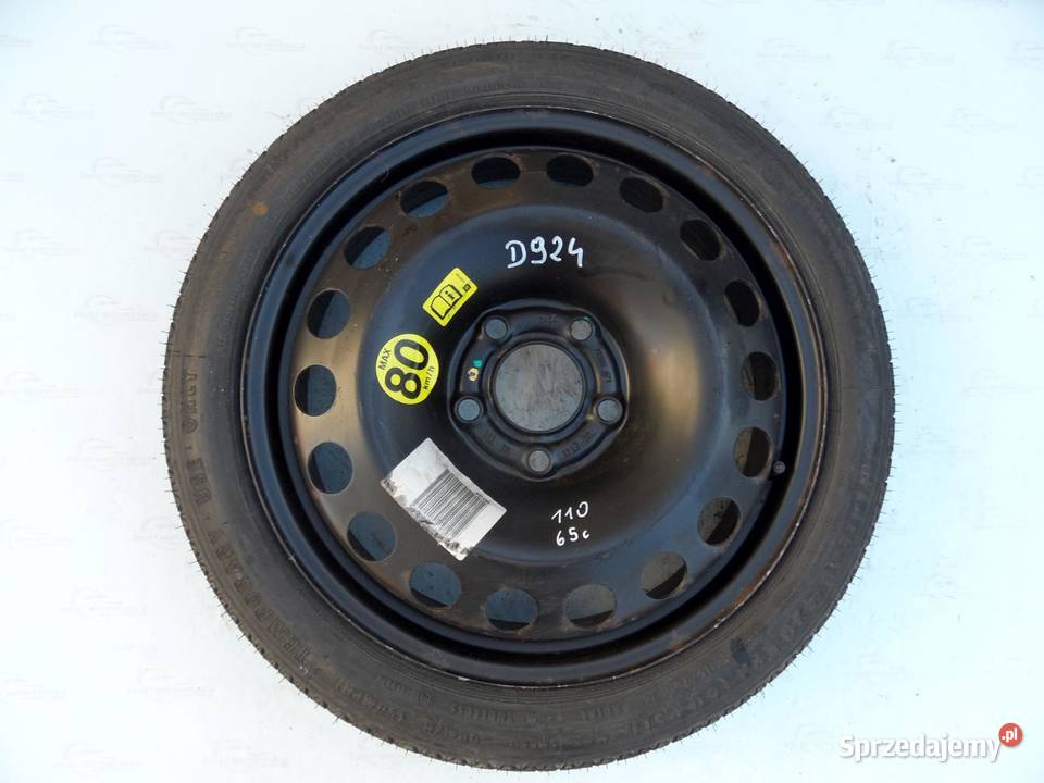 OPEL VECTRA C koło dojazdowe 1157016 92M 5x110