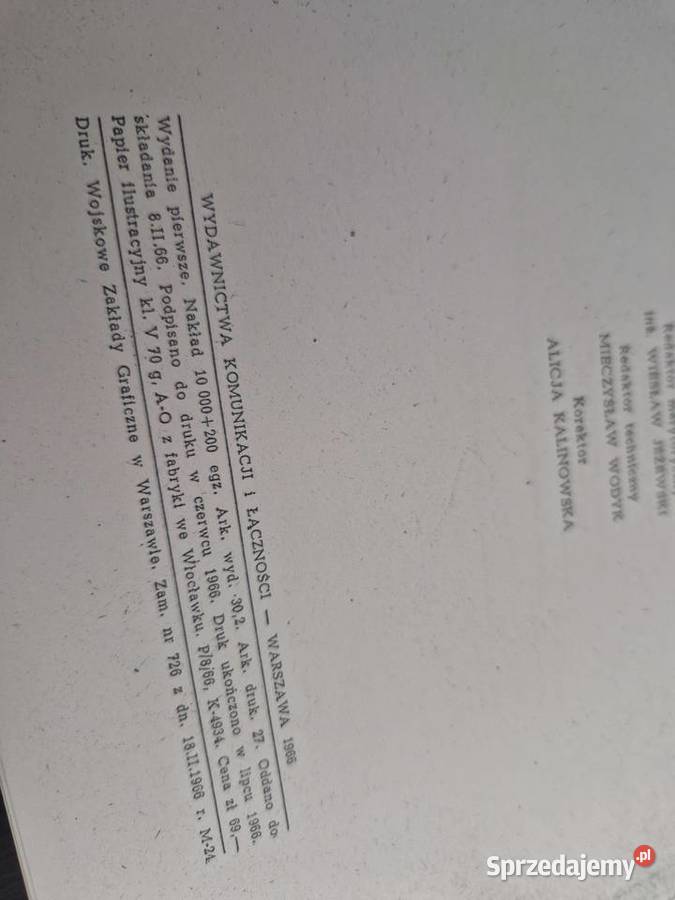 Instrukcja obsługi FSO Warszawa 203 203P Naprawa Pozostałe