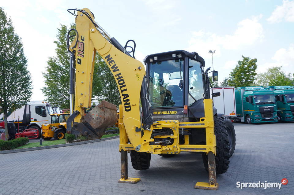 KoparkoŁadowarka Holland B 115 C 1000 MTH Koparko ładowarki Kraków