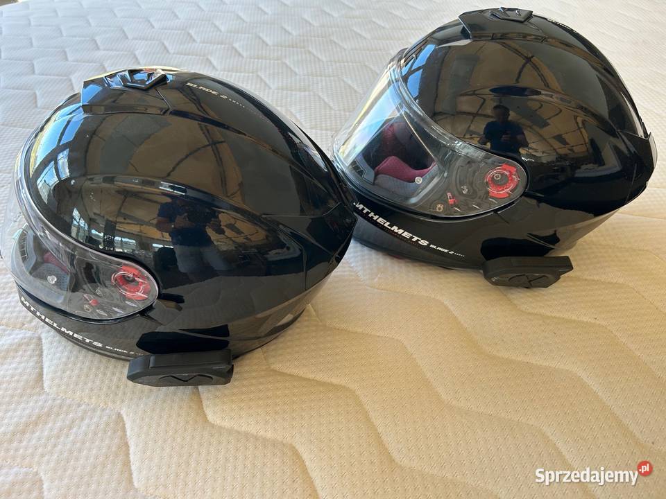 kaski motocyklowe MT Helmets 2 sztuki M plus mazowieckie Warszawa
