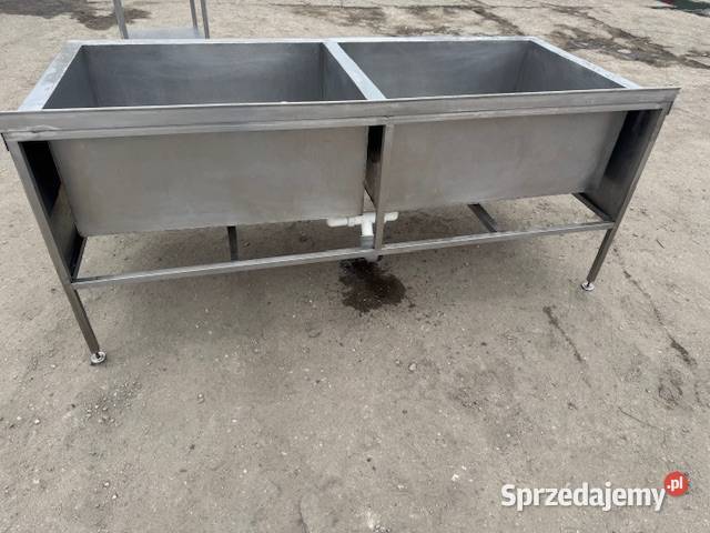 Basen gastronomiczny dwukomorowy duży głęboki Głogówko