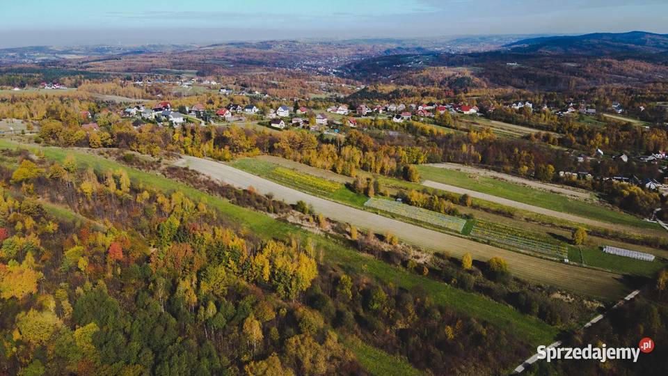 Lanckorona widokowa działka budowlanorolna 93ar małopolskie