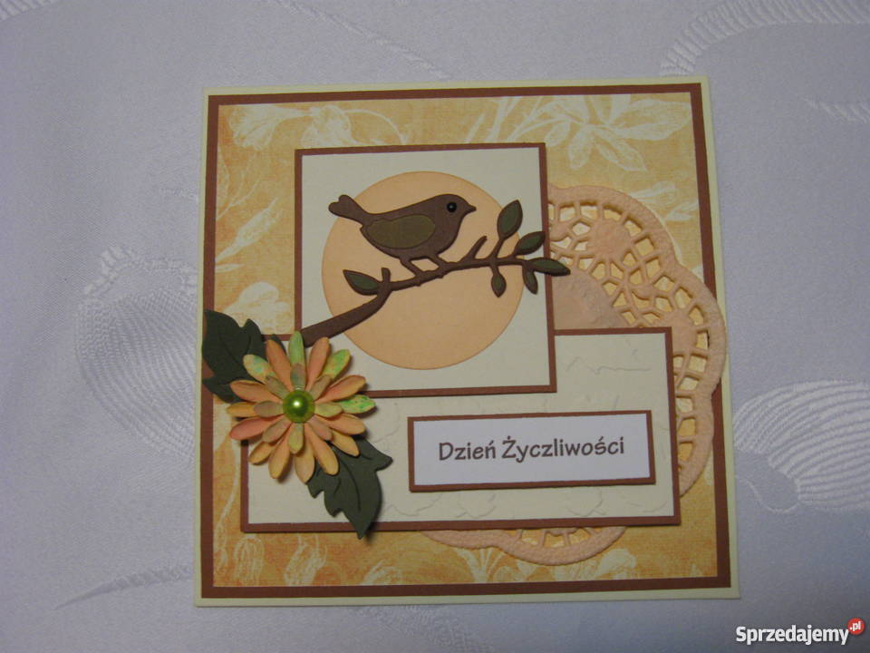 Jesienne klimaty Kartki ręcznie robione Zbójno