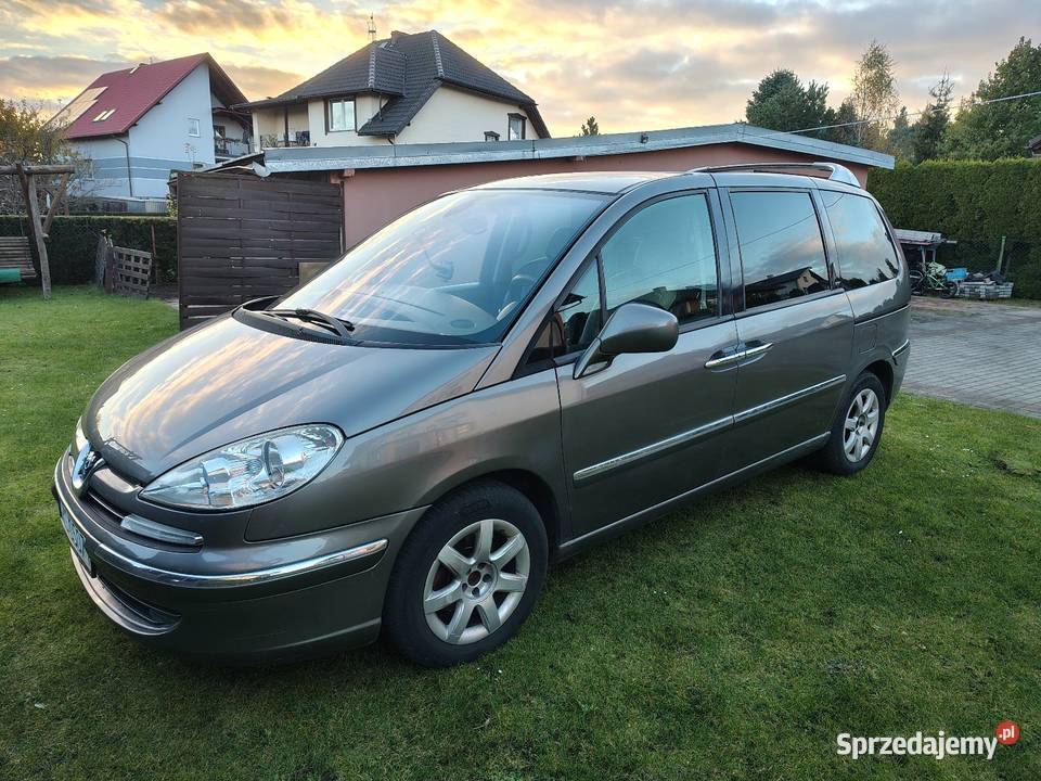 Peugeot 807 prestige full skóra pamięć foteli czujnik parkowania Kościerzyna sprzedam