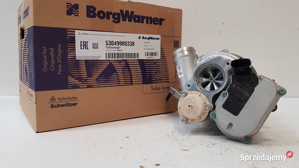 Nowa turbosprężarka BorgWarner KKK 53049980338