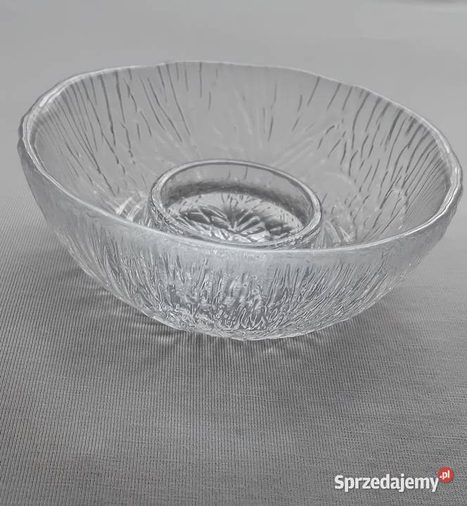 Skandynawski świecznik prawdopodobnie Mantsala Porcelana i szkło wielkopolskie