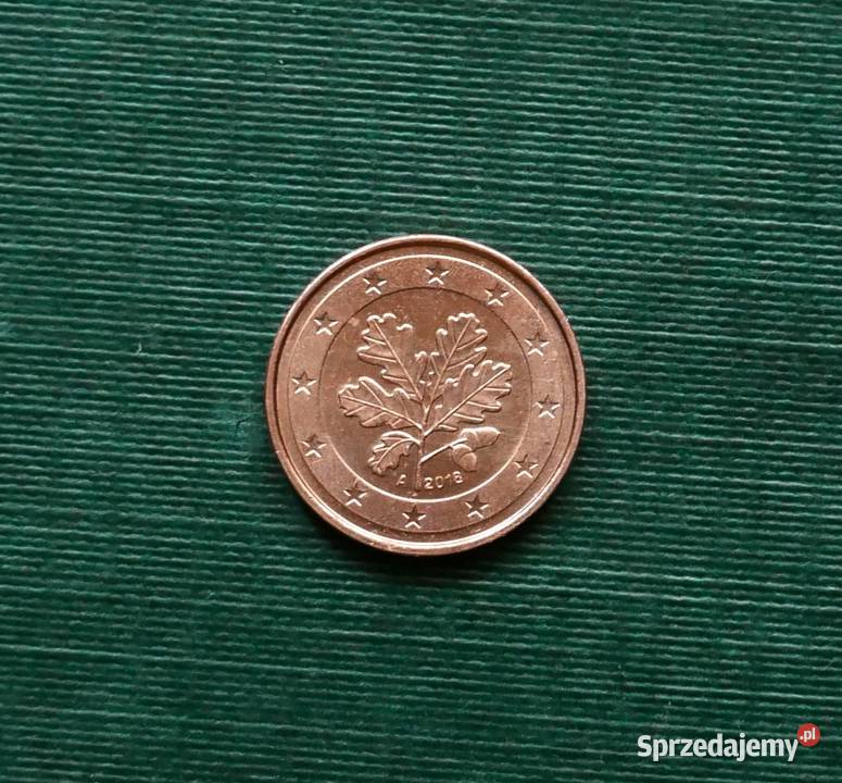 Niemcy 2 eurocenty 2018r Znak menniczy A Berlin Gliwice sprzedam