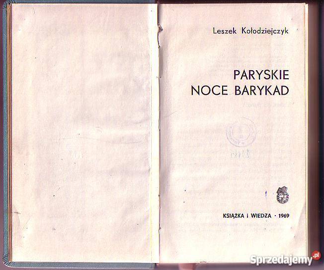 6151 PARYSKI NOCE BARYKAD LESZEK KOŁODZIEJCZYK Czyrna