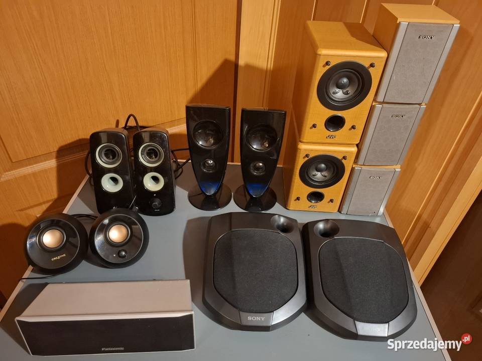 ZESTAW GŁOŚNIKÓWLG SONY PANASONIC CREATIVE JVC mazowieckie Sochaczew