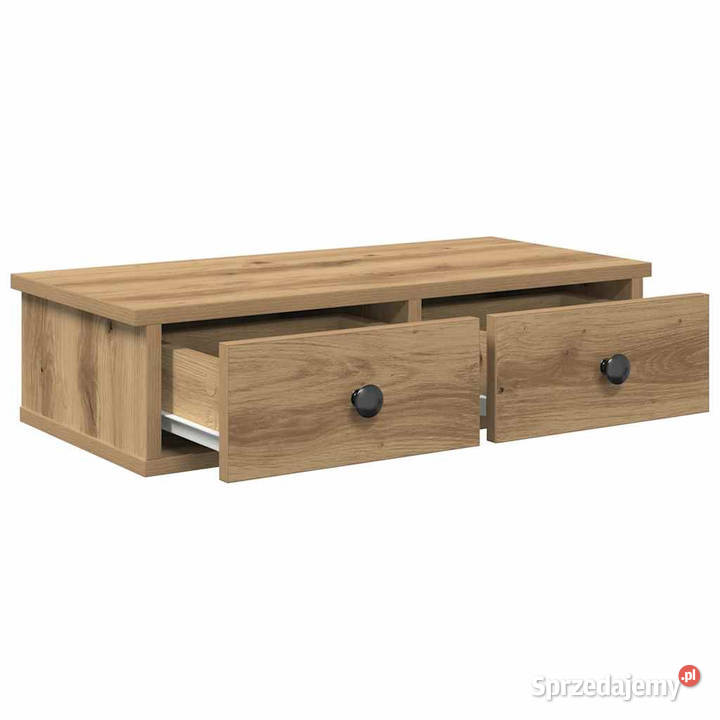 Półka ścienna z szufladami dąb artisian 60x25x15 Warszawa