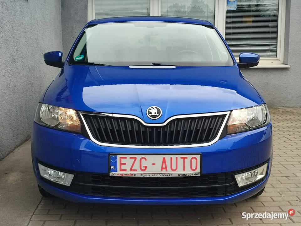 koda RAPID I właściciel bezwypadkowy serwis lakier metallic łódzkie Zgierz
