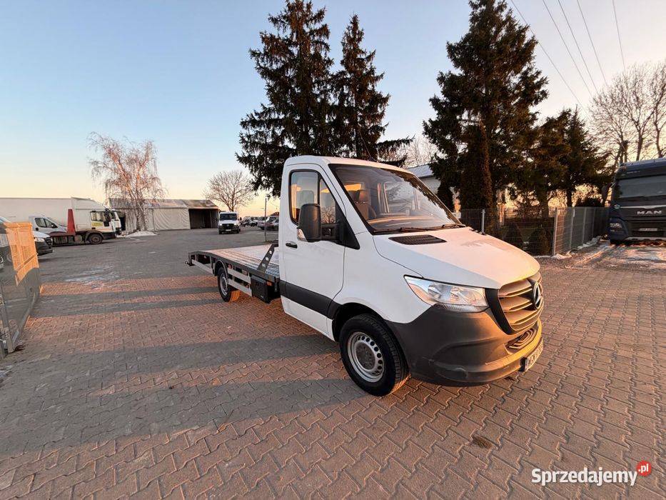Mercedes Sprinter autolaweta salon wielkopolskie Sobiesiernie