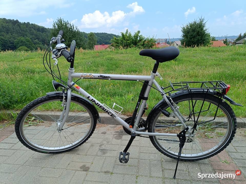 Rower Unibike Trawers M męski Rama srebrna 21 Gdynia sprzedam