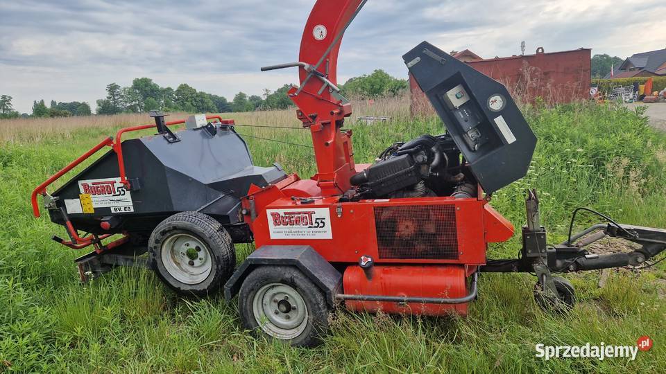 Bugnot 55 rębak rozdrabniacz do gałęzi 68 koni Maszyny budowlane Namysłów