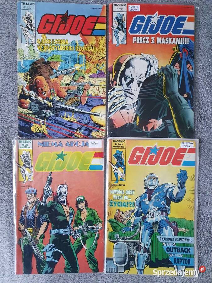 G I Joe wydawnictwo TmSemic zestaw 21 komiksów Gdynia