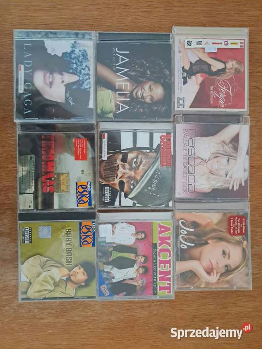 kolekcja plyt CD mazowieckie