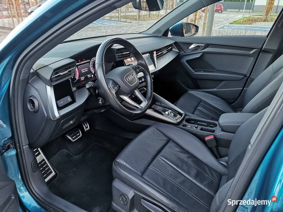 Audi A3 Limuzyna Full led Faktura Vat 23 garażowany Pabianice