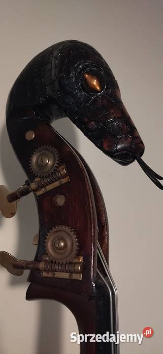 Kontrabas 44 Pyton z Filharmonii Lwowskiej kontrabasy świętokrzyskie
