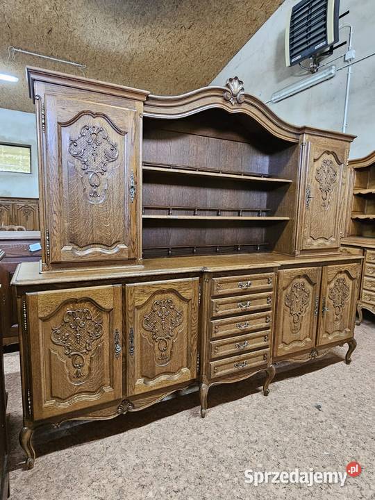 Ładny Duży kredens ludwikowski Francja 1
