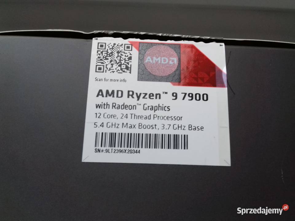 Chłodzenie AMD Wraith Stealth AM5 Nowe w pudełku kujawsko-pomorskie Bydgoszcz sprzedam