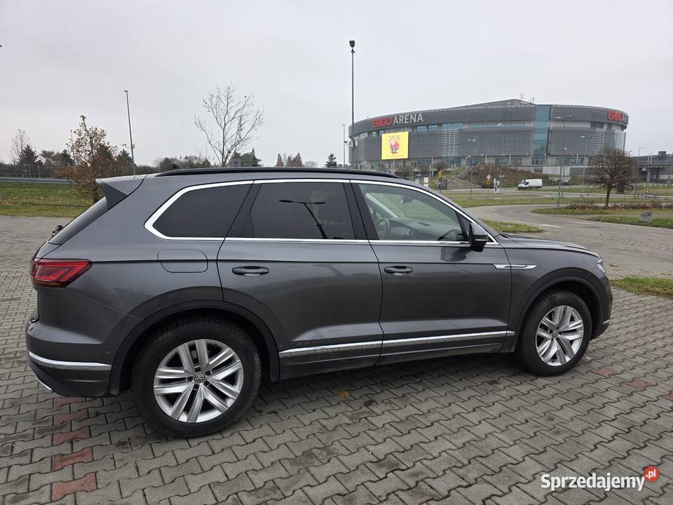 VW Touareg 30TDI I WŁ BEZYPADKOWY F VAT 23 Salon diesel pomorskie Gdańsk