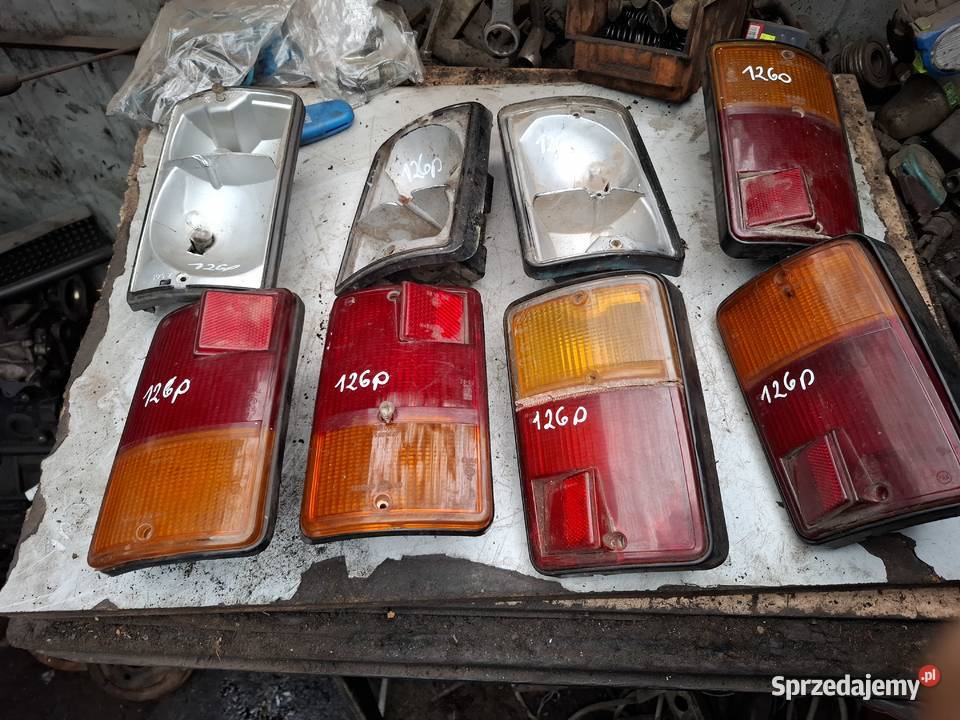 FIAT 126P Maluch klosz lampy tył wkład lampa Kielce