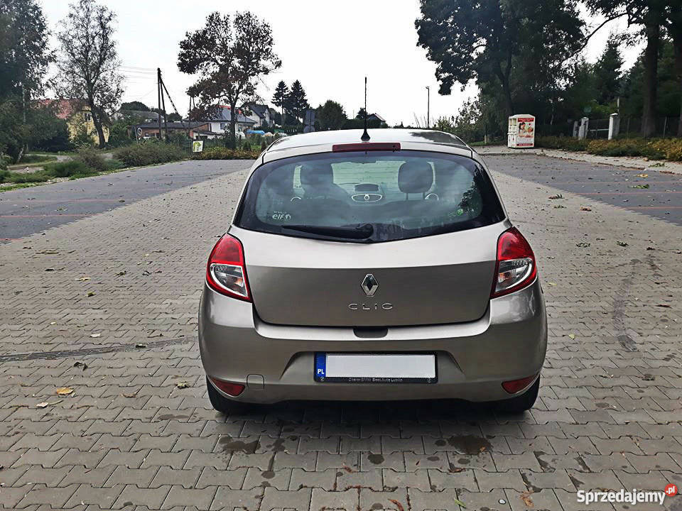 Renault Clio Klima 2010r opłaty 2019 5 drzwi Clio Lublin