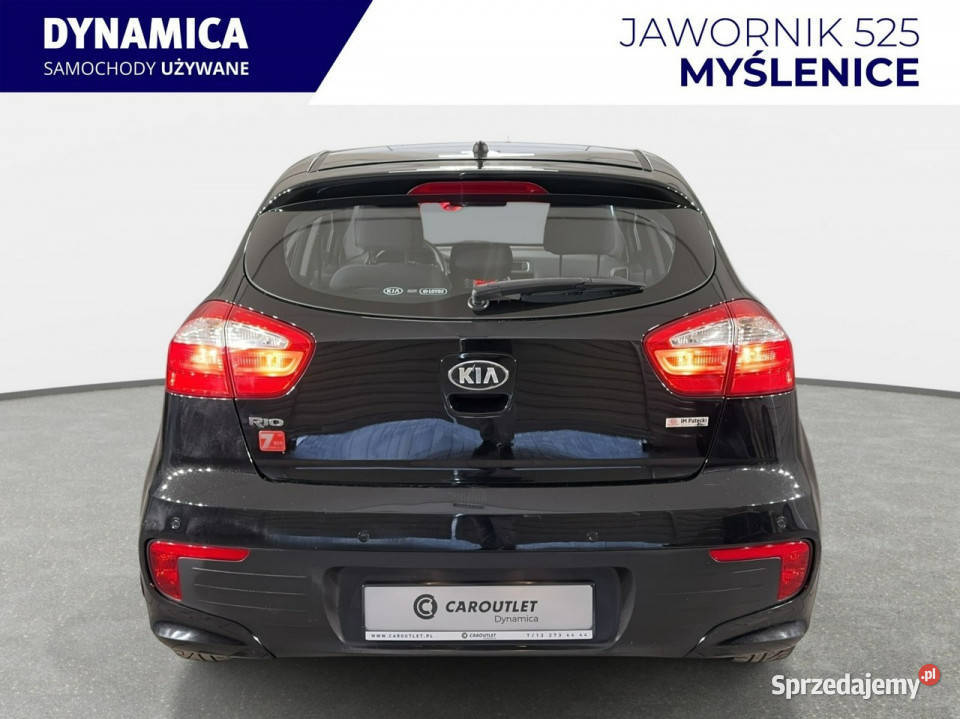 Kia Rio 12 LPG 84 M5 2015 r salon przebieg 135 centralny zamek Myślenice