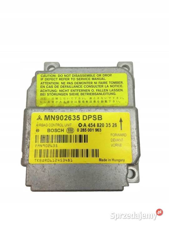 SENSOR AIRBAG A4548203526 0285001963 Smart Rok produkcji 2006 świętokrzyskie