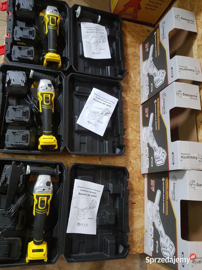 SZLIFIERKA KĄTOWA bawaria BEZ SZCZOTKOWA 60 ah Elektryczne sprzedam