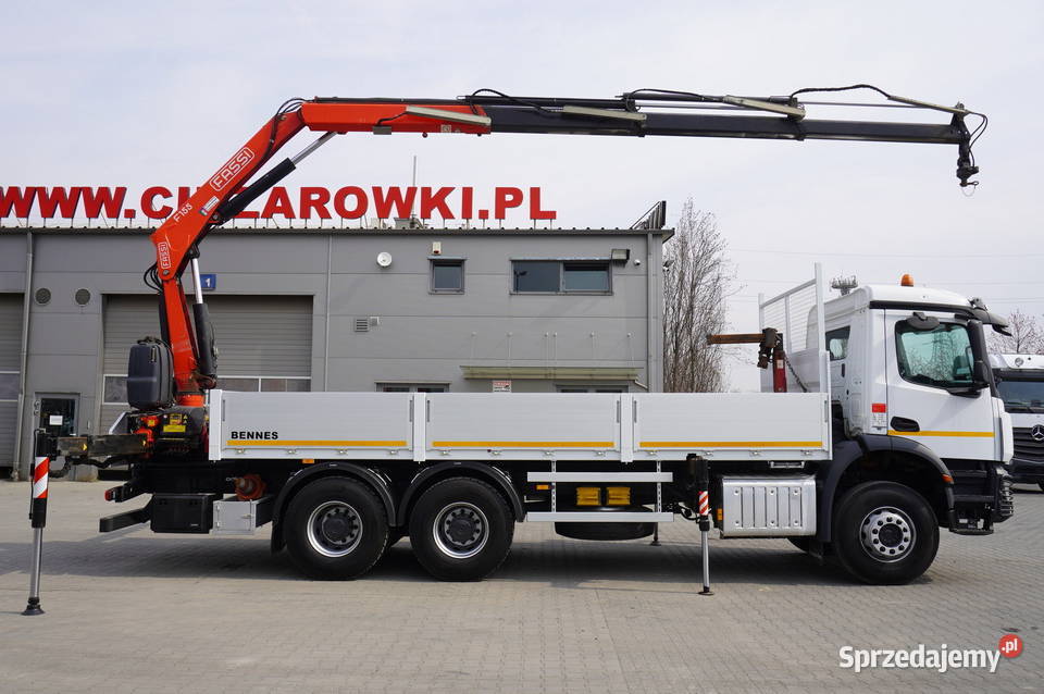 MercedesBenz Arocs 2633 burtowy HDS FASSI Kraków