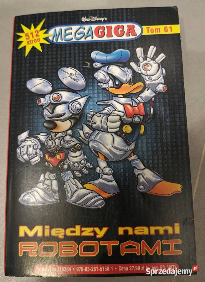 Zestaw 6 książek Kaczora Donalda Toruń sprzedam