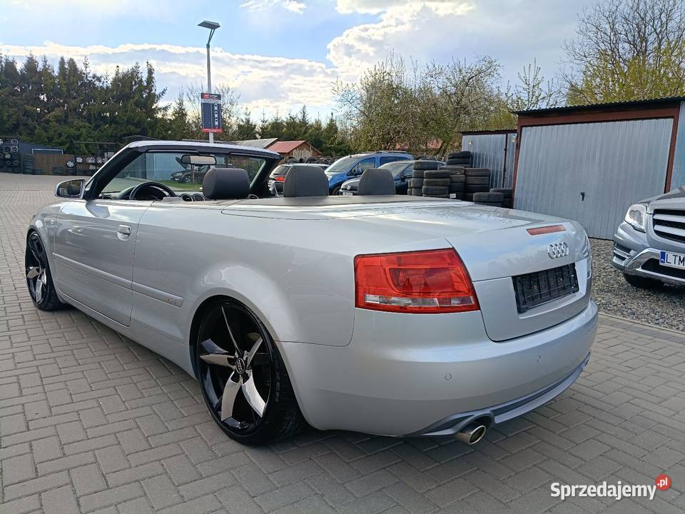 Audi A4 B7 SLine 18 Turbo Gwint Cabrio MP3 lubelskie Tomaszów Lubelski