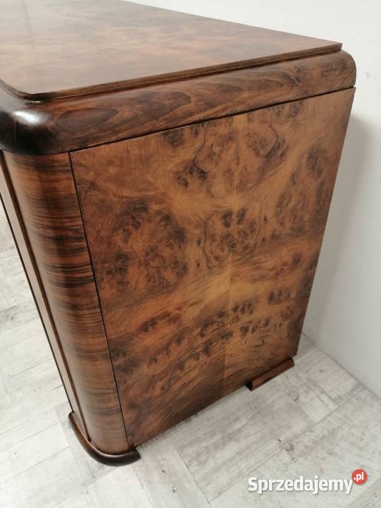 biurko art deco stare do biura orzech duże Radomsko sprzedam