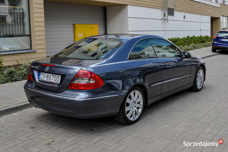 MercedesBenz CLK 30CDI 224 Automat Lift Skóry dolnośląskie Wrocław