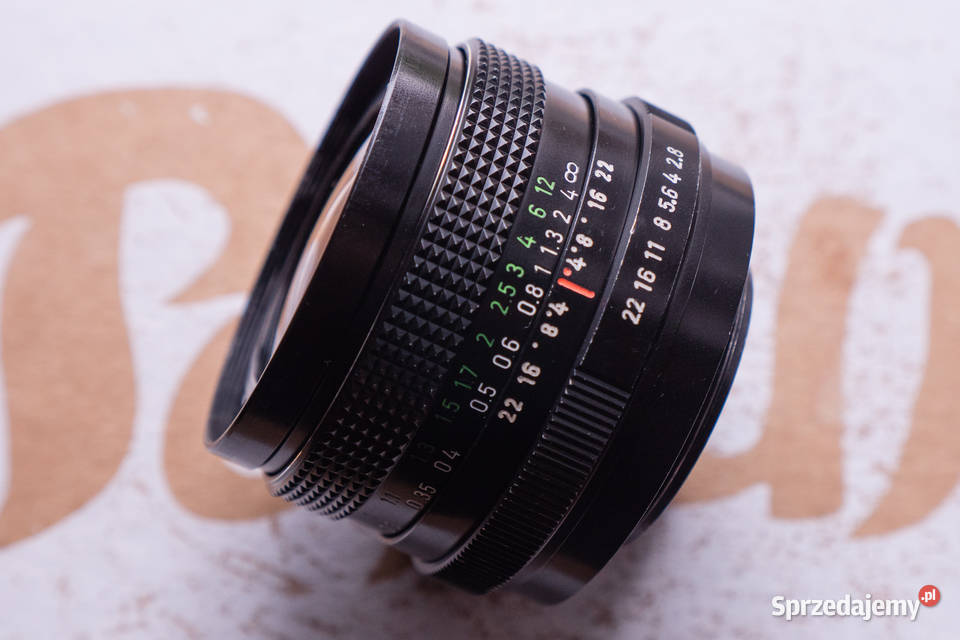 Obiektyw Pentacon electtric 29mm f28 MC M42