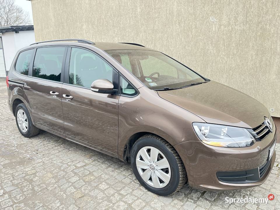VW Sharann 20Tdi DSG 7 osób Hak isofix Rogoźno