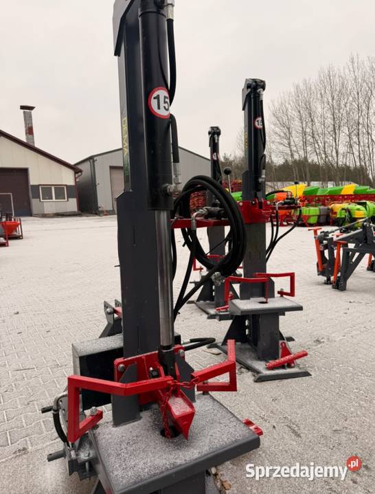 Łuparka do drewna pionowa 20T DEMAROL 3 wersje Chełm