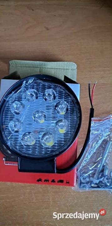LAMPA ROBOCZA LED OKRĄGŁA 27W 9X3W 1030 2000LM Bełżyce