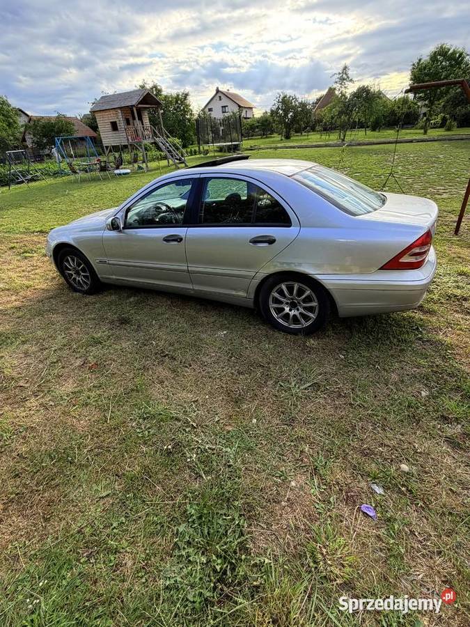 Mercedes c klasa 18 Compressor Rok produkcji 2002 Samochody osobowe Nysa