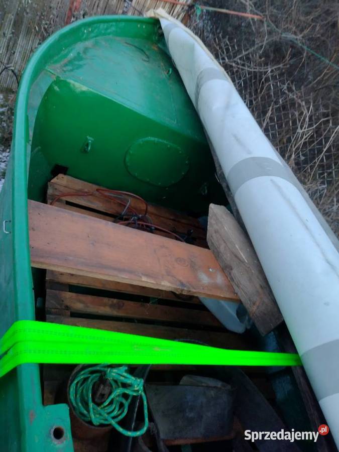 Łódka metalowa zamienie wielkopolskie Słupca sprzedam