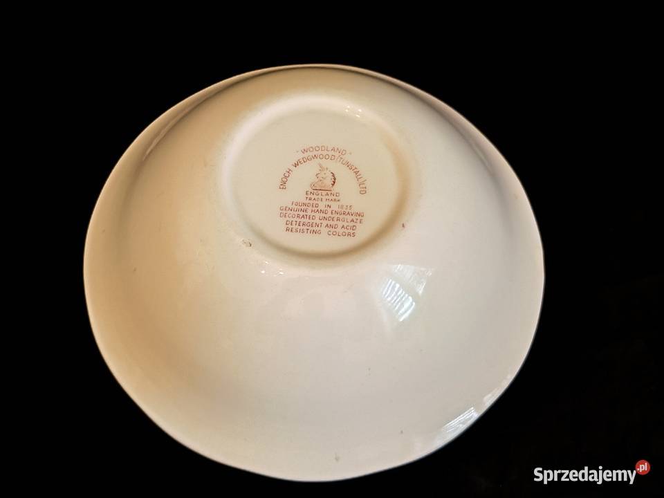 Miska głęboka angielska Enoch Wedgwood Chełm