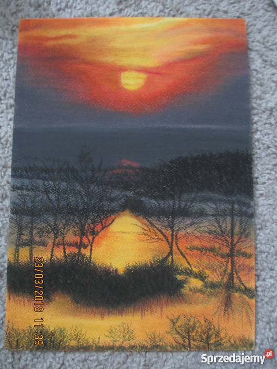 Obraz pastel suchy Czerwone bagno Polska Warszawa