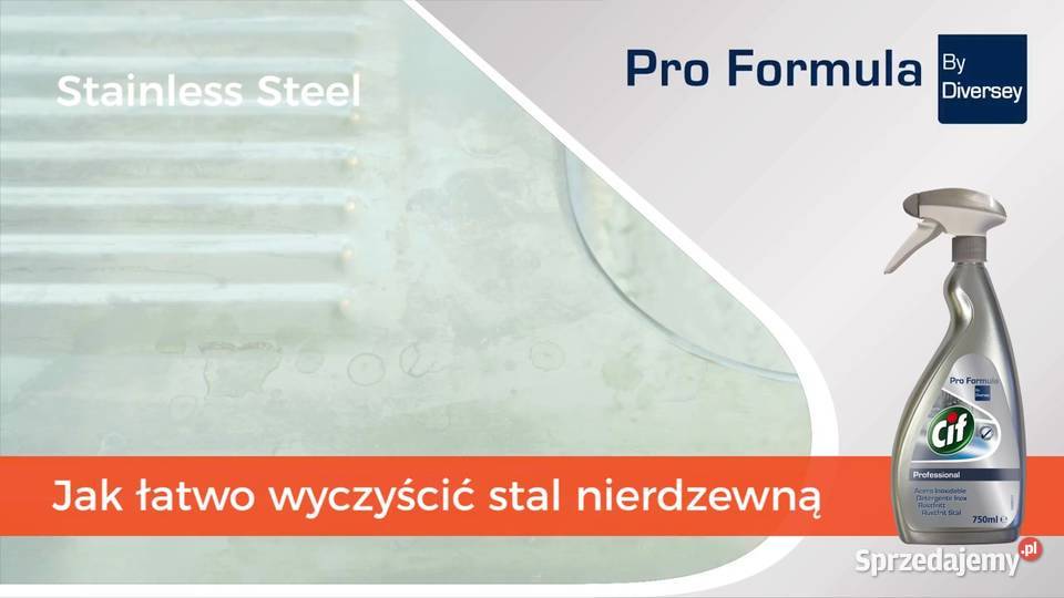 CIF Stainless Steel Płyn Do Mycia I Pozostałe Szczecin