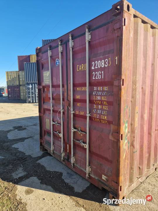 SPRZEDAM Kontener morski 20DV CW szczelny suchy Gdańsk